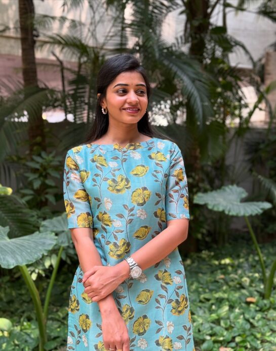 Ocean Floral Kurti - Image 2