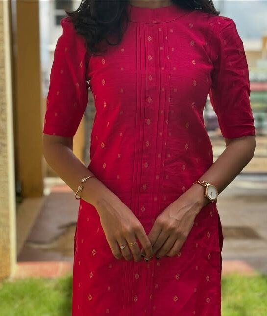 Raw Silk Kurti - Image 2